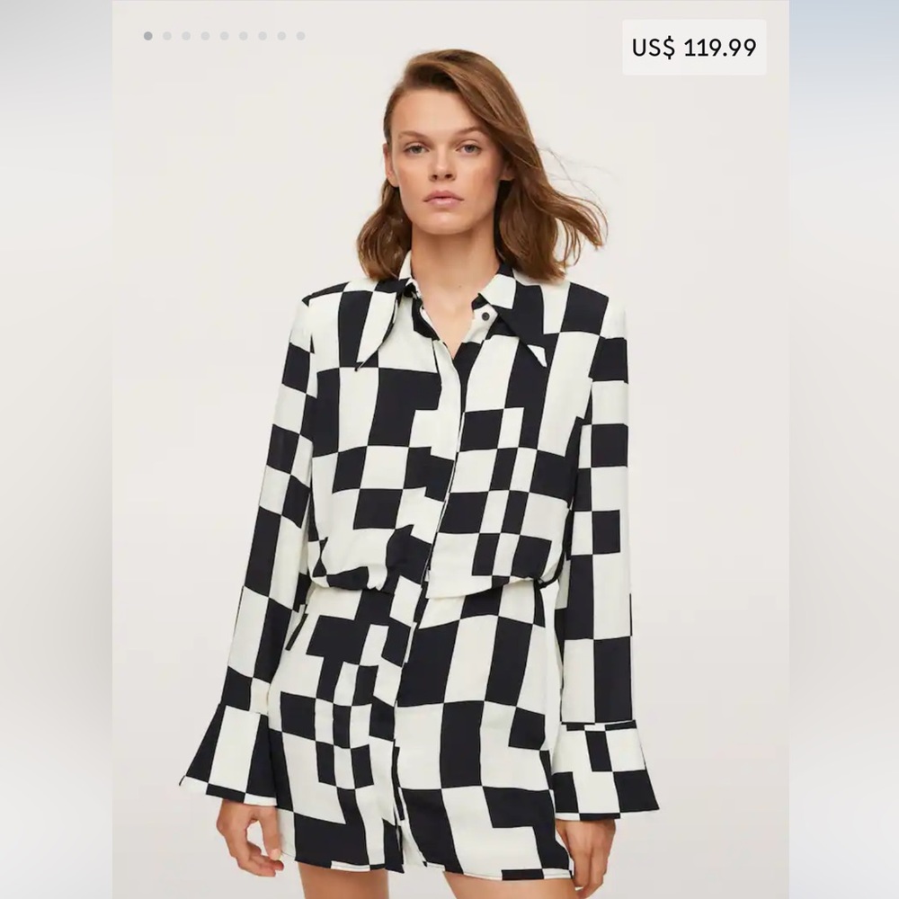 NWT Mango Shirt Dress